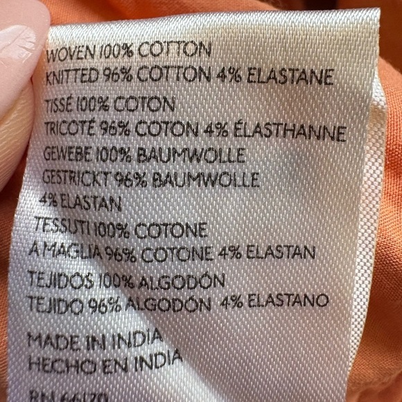 Maeve Anthropologie Ruffled
Bubble-Hem cotton Cropped Cami Tank sz L preloved - Picture 8 of 8